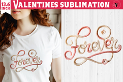 Crochet Valentines Day sublimation | Knitted Forever Product Image 1