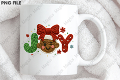 Crochet Yarn Christmas Joy Png Product Image 3