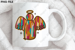 Crochet Yarn Christmas PNG Product Image 3