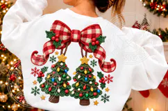 Crochet Yarn Christmas Tree PNG Clipart Product Image 2