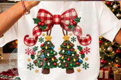 Crochet Yarn Christmas Tree PNG Clipart Product Image 3