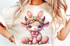 crochet yarn easter png, highland cow png, faux yarn easter png, easter highland cow png, yarn texture easter png, crochet highland cow png, happy easter png, easter sublimation png, spring cow png, printable easter png