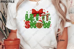 Crochet Yarn Let It Snow Png Product Image 2