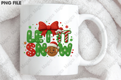 Crochet Yarn Let It Snow Png Product Image 3