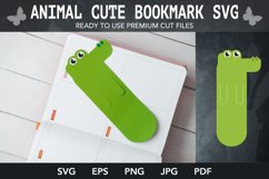 Cute Animal Bookmark Paper cut SVG I Cricut I Silhouette Product Image 2
