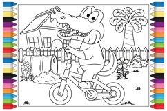 coloring animal cartoon for kids Product Image 1
