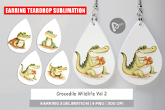 Earring Crocodile Wildlife Product Image 1