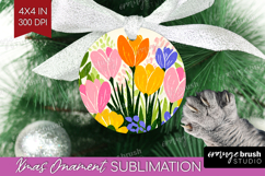 Crocus Modern Floral Ornament PNG Sping Flower PNG Product Image 1