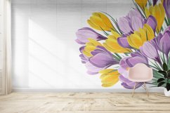 Crocuses collection. Digital illustrations Product Image 6