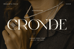 CRONDE || Elegant Luxury Serif Product Image 1