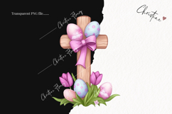 Pastel Easter Crosses | Easter PNG Product Image 2