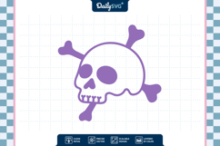 Halloween Skull SVG Product Image 2