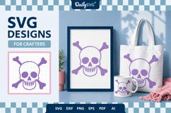 Halloween Skull SVG Product Image 1