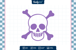 Halloween Skull SVG Product Image 3