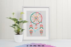 Cross Dreamcatcher Papercut Product Image 1