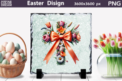 Cross Sublimation Design | Easter Cross Slate Product Image 1
