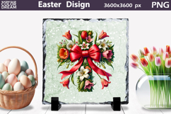 Cross Sublimation Design | Easter Cross Slate Product Image 1