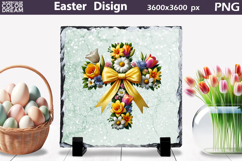 Cross Sublimation Design | Easter Cross Slate Product Image 1