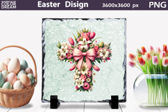 Cross Sublimation Design | Easter Cross Slate Product Image 1