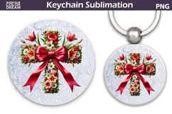Easter Cross Keychain | Religious Key Keychain Product Image 1