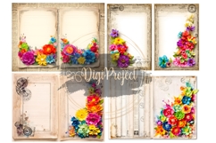 Rainbow Fever Printable Junk Journal Kit Product Image 6