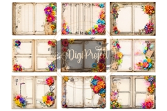 Rainbow Fever Printable Junk Journal Kit Product Image 3