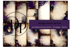 Vintage Time Printable Junk Journal Papers Product Image 2
