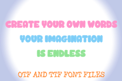 Cross Stitch Sewing Handwriting Alphabet Lettering ABC Text Product Image 3