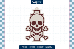 Halloween Skull Keychain Product Image 3