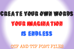Crosshatch Chaos Lettering ABC Riot Punk Font Typeface OTF Product Image 3
