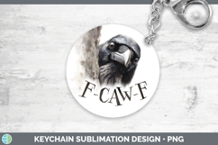 GorgeousCrow Keychain design.