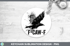 GorgeousCrow Keychain design.