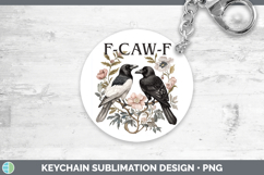 GorgeousCrow Keychain design.