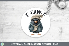 GorgeousCrow Keychain design.