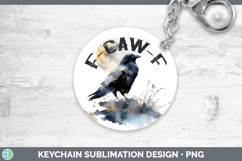GorgeousCrow Keychain design.