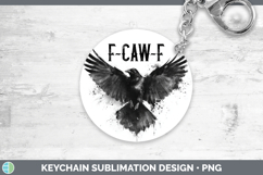 GorgeousCrow Keychain design.