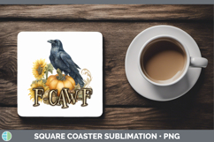 GorgeousCrow Square Coaster design.
