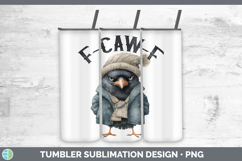 GorgeousCrow Tumbler design.