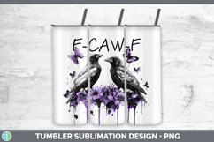 GorgeousCrow Tumbler design.