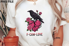 Crow Raven Anti Valentine PNG Product Image 2