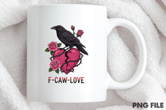 Crow Raven Anti Valentine PNG Product Image 4