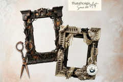 Crown of Sins Embodied Vices Frames for Journals and POD Product Image 11