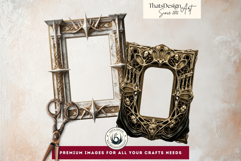 Crown of Sins Embodied Vices Frames for Journals and POD Product Image 13