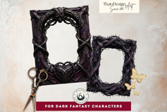 Crown of Sins Embodied Vices Frames for Journals and POD Product Image 3