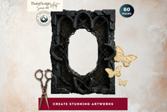 Crown of Sins Embodied Vices Frames for Journals and POD Product Image 8