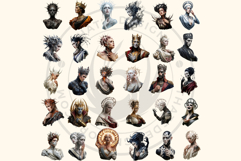 Crown of Sins Embodied Vices Clipart for Journals and POD Product Image 5