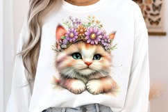 Crowned Mother Cat clipart Product Image 2