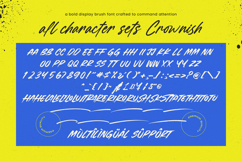 Crownish - Display Brush Font Product Image 9