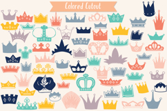 Color Crowns | Hand Drawn Princess Tiara, King, Queen, Royal Product Image 3