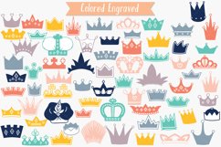 Color Crowns | Hand Drawn Princess Tiara, King, Queen, Royal Product Image 6